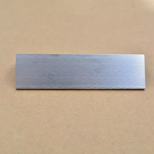 Плоские серебряные мишени для напыления 0.75x50x30 мм Рд99.9 ТУ