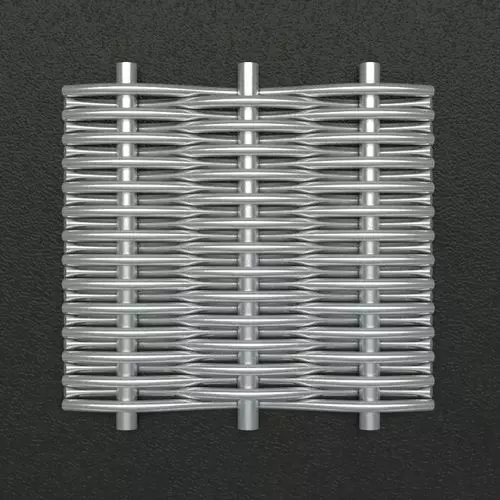 Нержавеющая фильтровая сетка 4.35x4.11 мм AISI 410 ASTM E2016-06